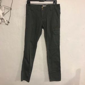 Green cargo pants